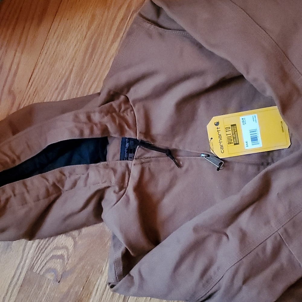 NWT Womens Carhartt Washed Duck Insulated Active Jacket